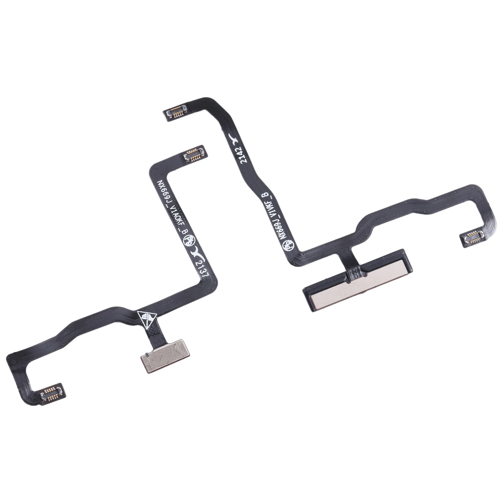 1 Pair Power Button & Volume Button Flex Cable For ZTE Nubia Red Magic 6s Pro NX699J
