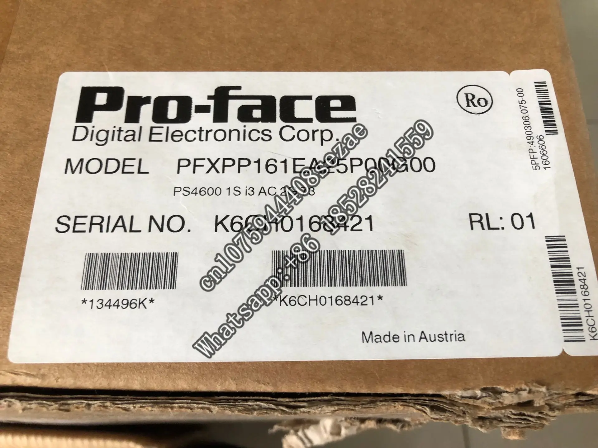 Pro face industrial computer screen PFXPP161EA25P00G00 original spot bargaining