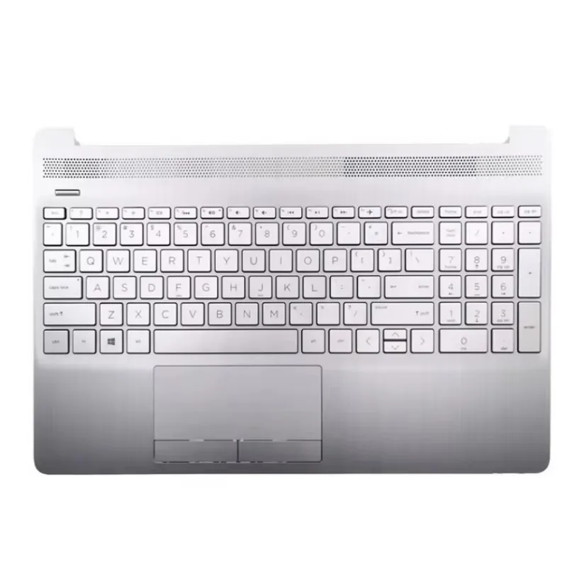 New For 15-DW 15S-DU DR 250 255 G8 TPN-C139 Laptop Upper Case Palmrest Cover US keyboard