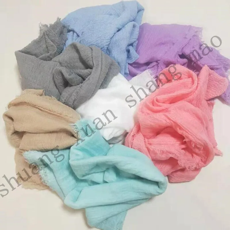 180*90cm  Hand Dyed Cheesecloth Gauze Net Wrap Baby to Maternity,Photography Props  Newborn Photography Background