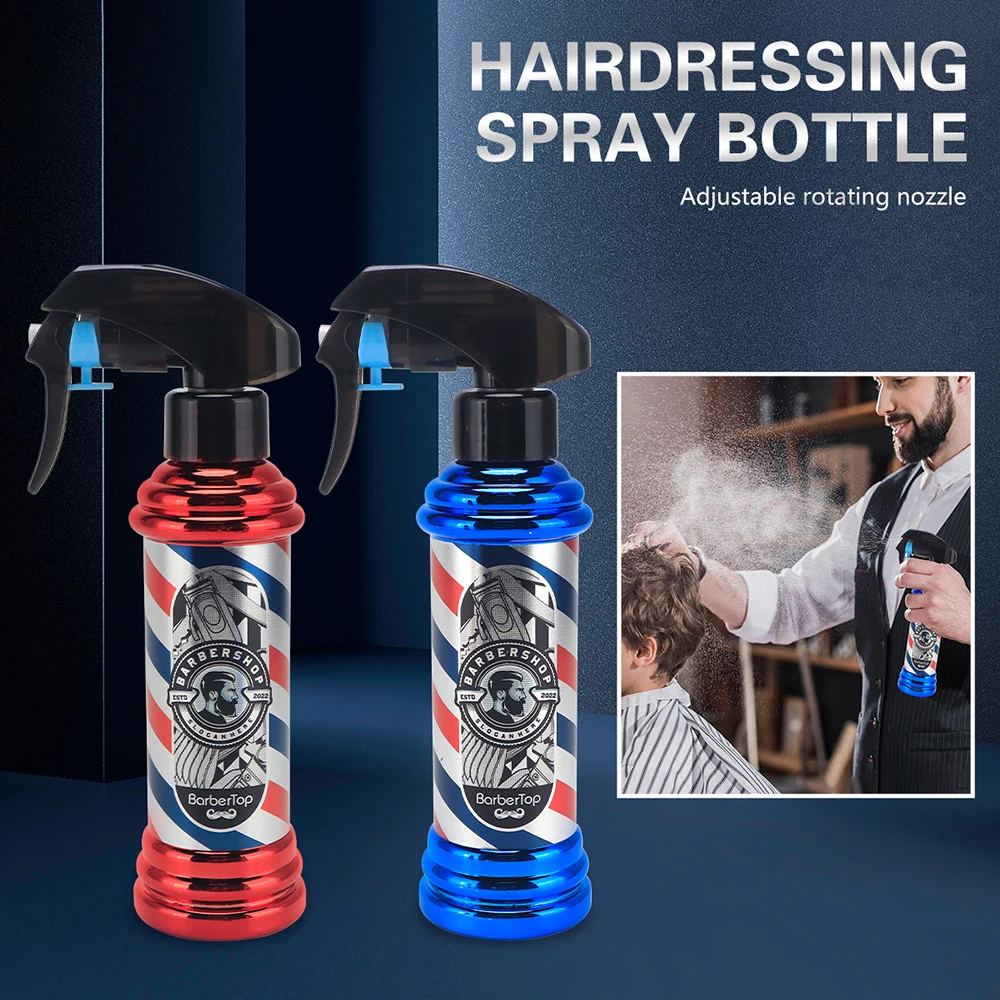 

200ML Hairdressing Barber Spray Bottle High Pressure Pro Water Fine Mist Sprayer Haircut Barbershop Tools