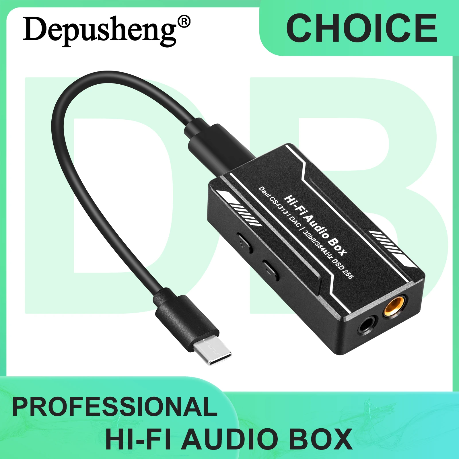 

Depusheng H1 Профессиональная Hi-Fi аудиобокс Переносное декодирование Музыкальная функция внешней установки