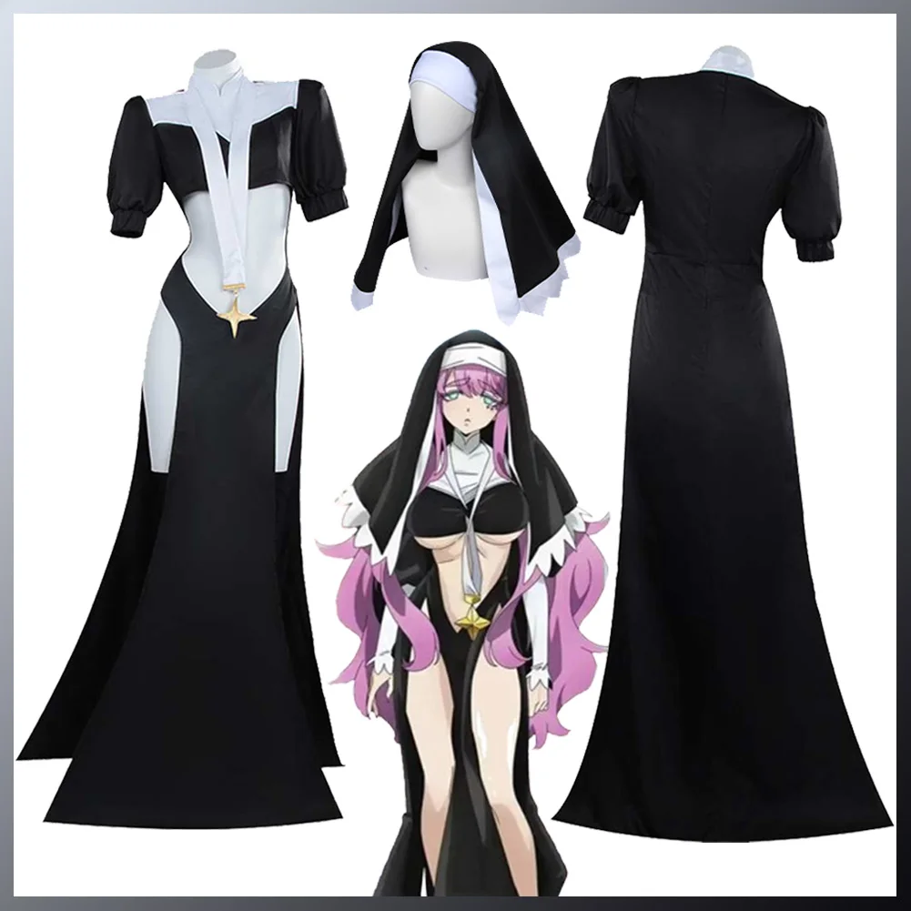 

Anime I Admire Cosplay Magical Girls Costume Disguise Sister Gigant Cosplay Nun Fantasy Clothing Adult Women Roleplay Outfits