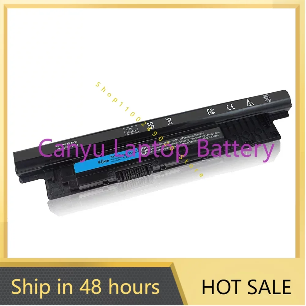 

2024 MR90Y Battery for Inspiron 3421 3721 5421 5521 5721 3521 3437 3537 5437 5537 3737 5737 XCMRD 68DTP G35K4 14R-L 14.8V 40Wh