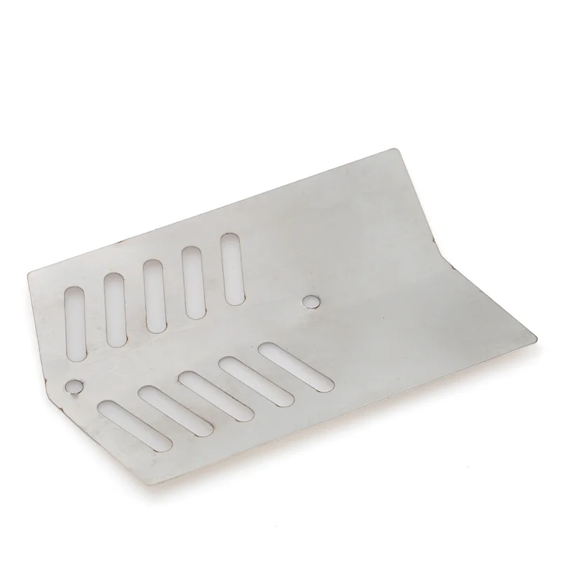 BEDW-Stainless Steel Skid Plate Chassis Armor Gearbox Protector For Arrma 1/8 NERO BIG ROCK RC Car Upgrade Spare Parts