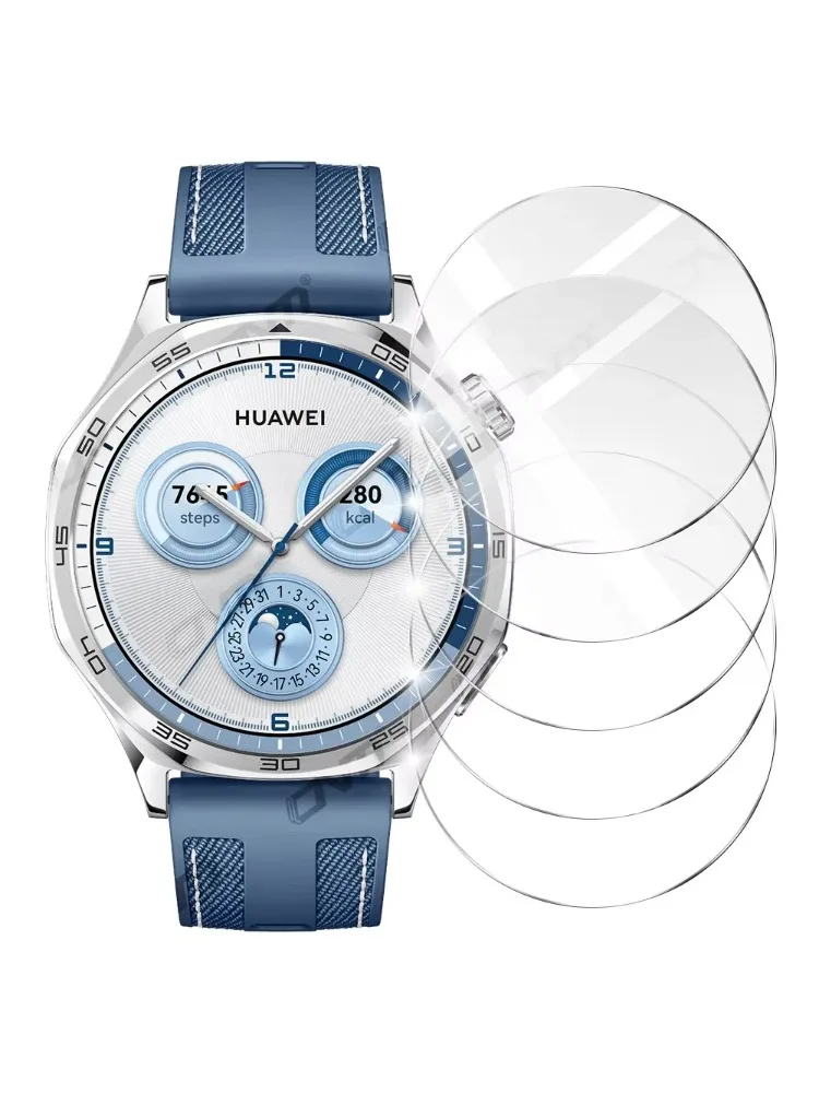 2.5D Displayschutzfolie für Huawei Watch GT 5 / GT5 Pro 46mm 42mm 41mm Gehärtetes Glas Kratzfester Schutzfilm Zubehör