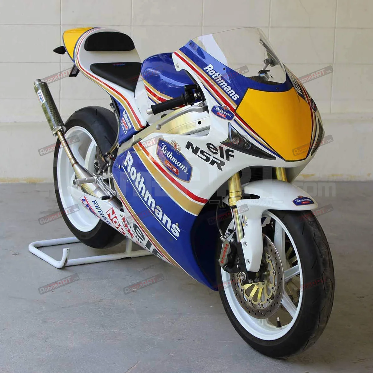 Impermeável Decorativo Impresso Fairing Decal Kit, Acessórios Da Motocicleta, Adesivos para Honda NSR250R, NSR500 SP, Rothmans