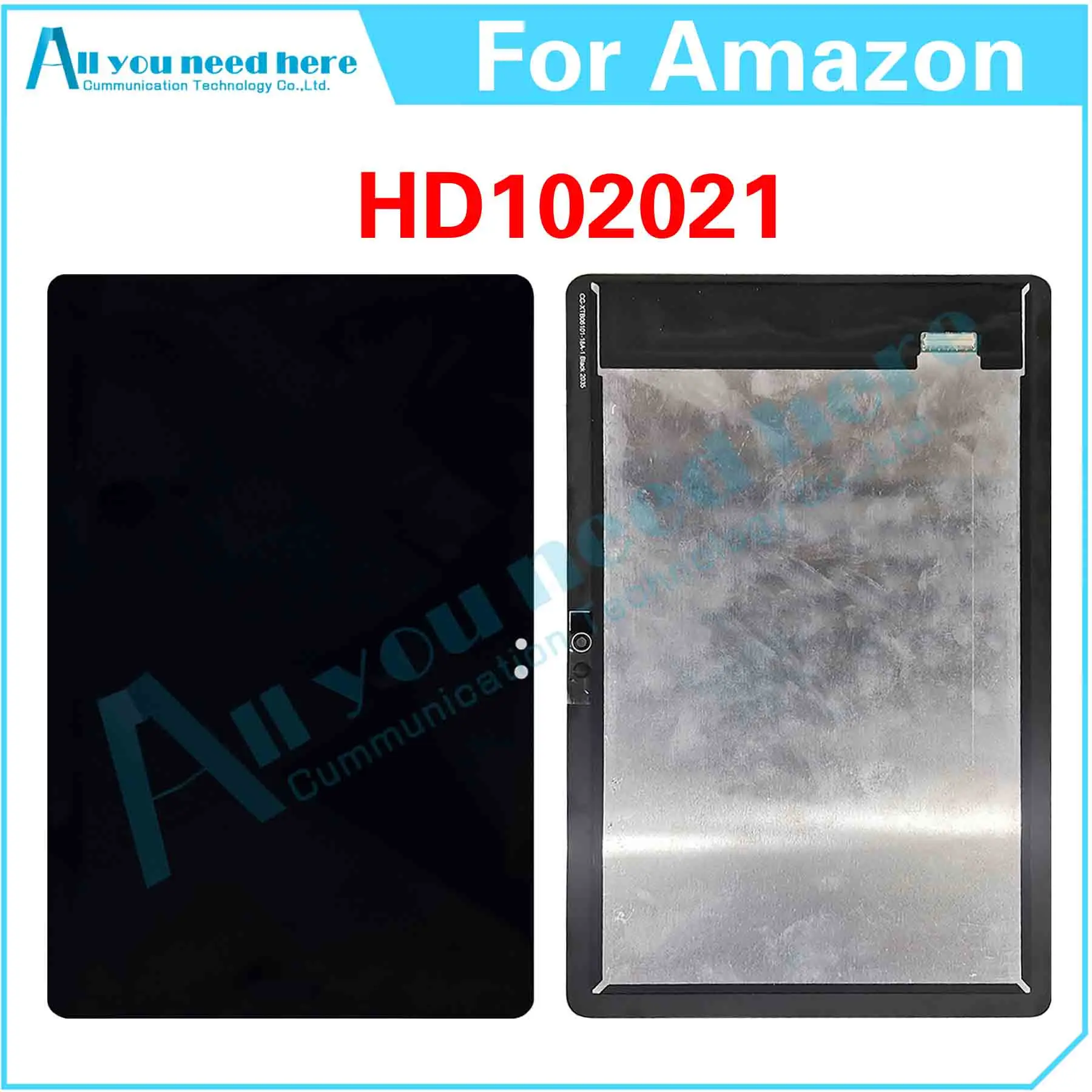 

100% Test For Ama zon HD102021 LCD Display Touch Screen Digitizer Assembly Repair Parts Replacement