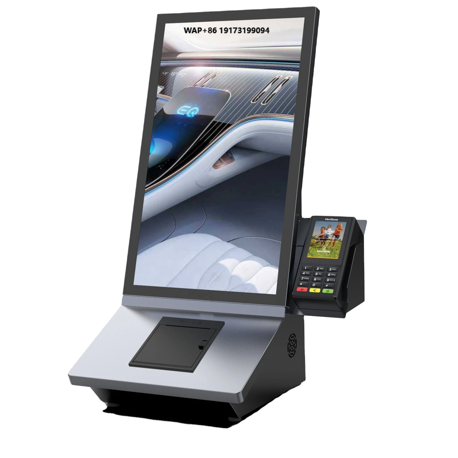

21.5" Automated Self-Service Restaurant POS Kiosks Self-Ordering System