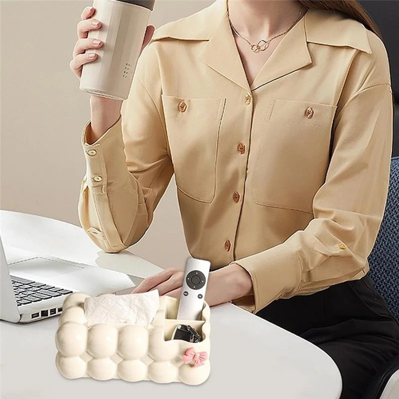 

B28C-Современная крышка коробки для салфеток, легкий роскошный диспенсер для коробки для салфеток, расширенная крышка коробки для салфеток, настольный органайзер для бумаги для спальни