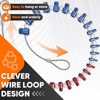 Nut And Bolt Thread Checker Detachable Nut And Bolt Size Gauge Thread Gauge Suitable For Detecting Fixed Bolts Or Threaded