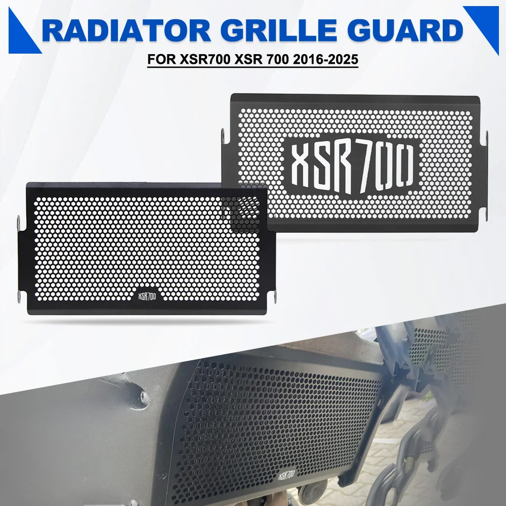 

For Yamaha XSR700 XSR 700 2016-2017-2018-2019-2020-2021-2022-2023-2024-2025 Water Tank Protecter Radiator Grille Guard Cover