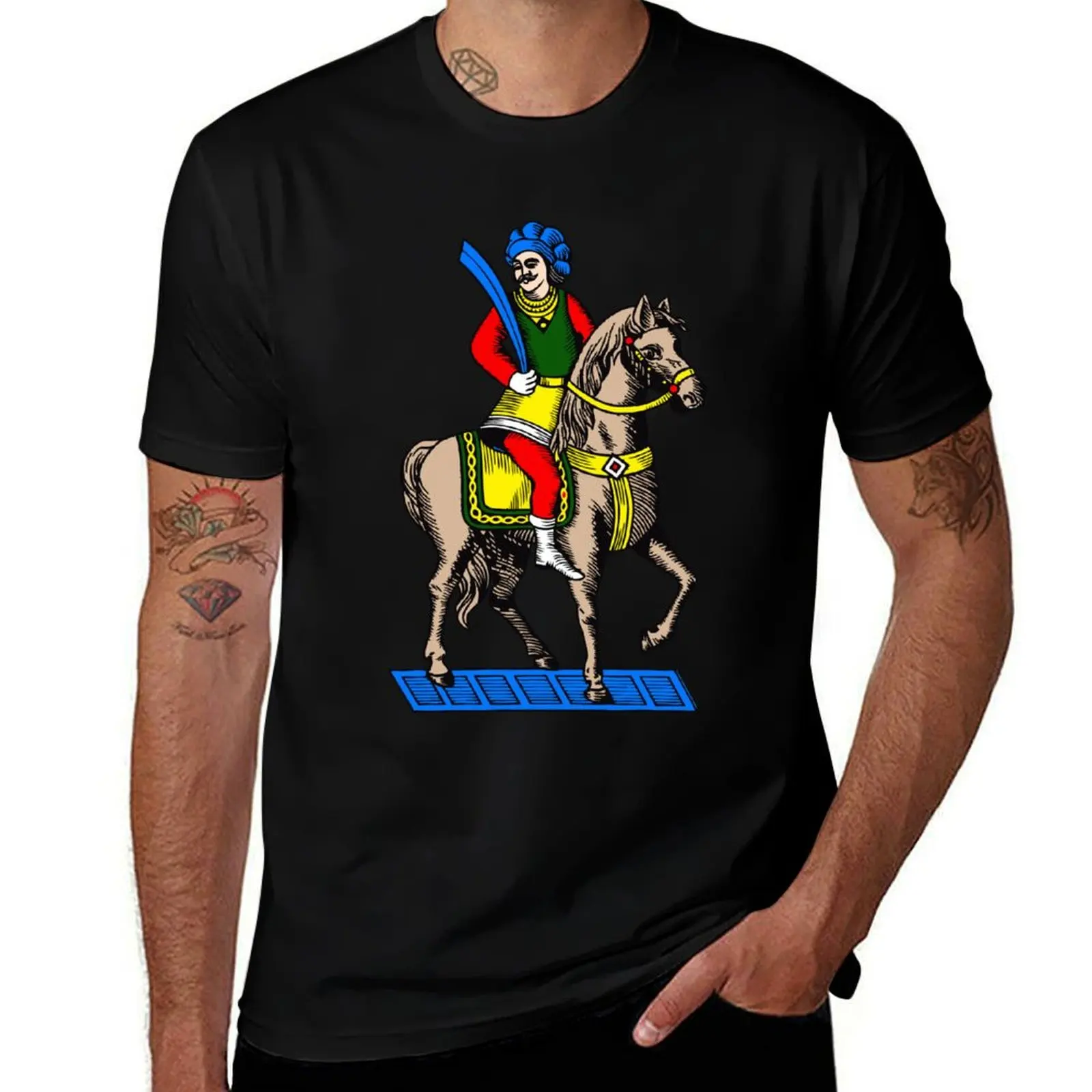 Il cavaliere di Spade T-Shirt Aesthetic clothing sweat custom t shirt new edition t shirt men