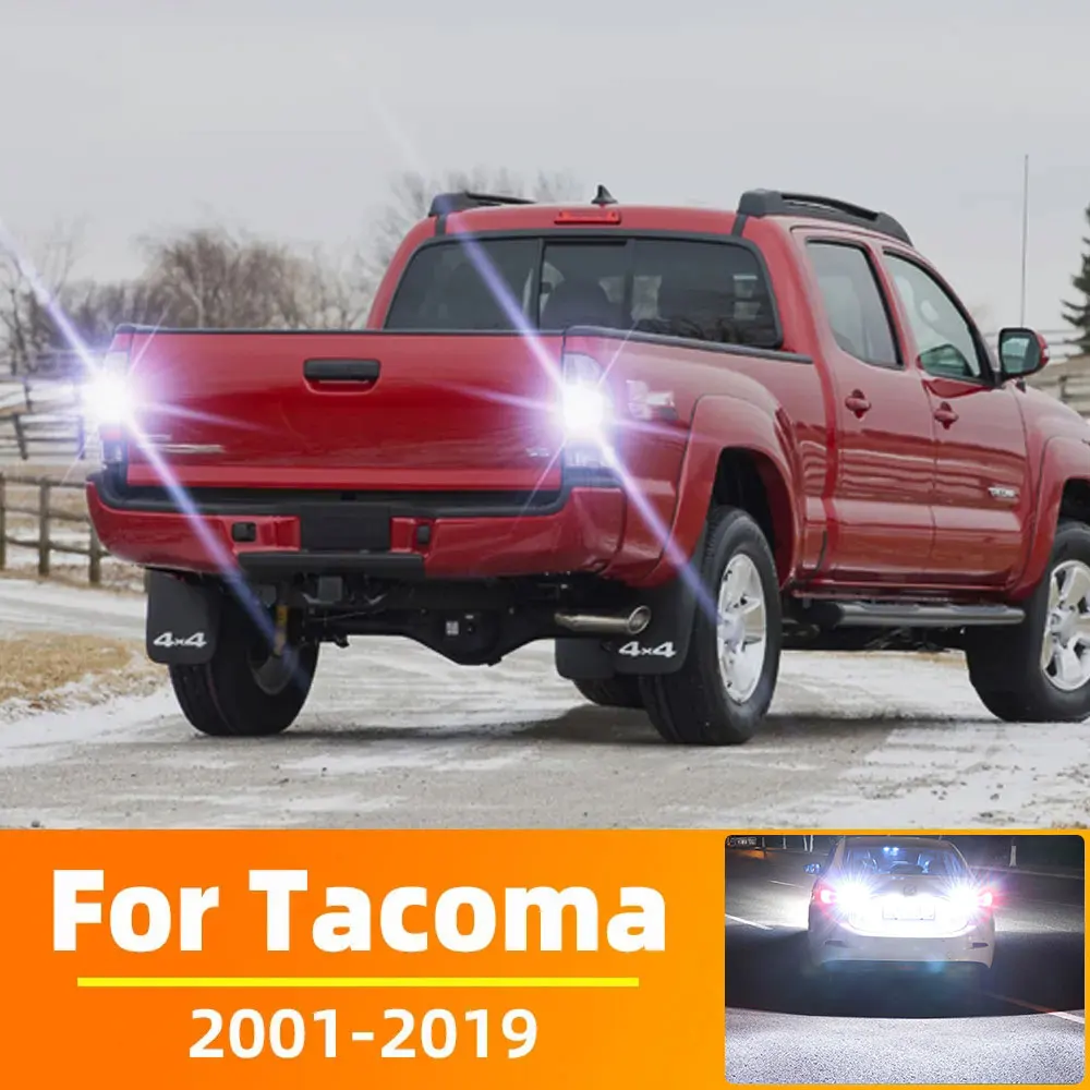 2pcs LED Reverse Light For Toyota Tacoma Accessories 2001-2019 2010 2011 2012 2013 2014 2015 2016 2017 2018 Backup Back up Lamp