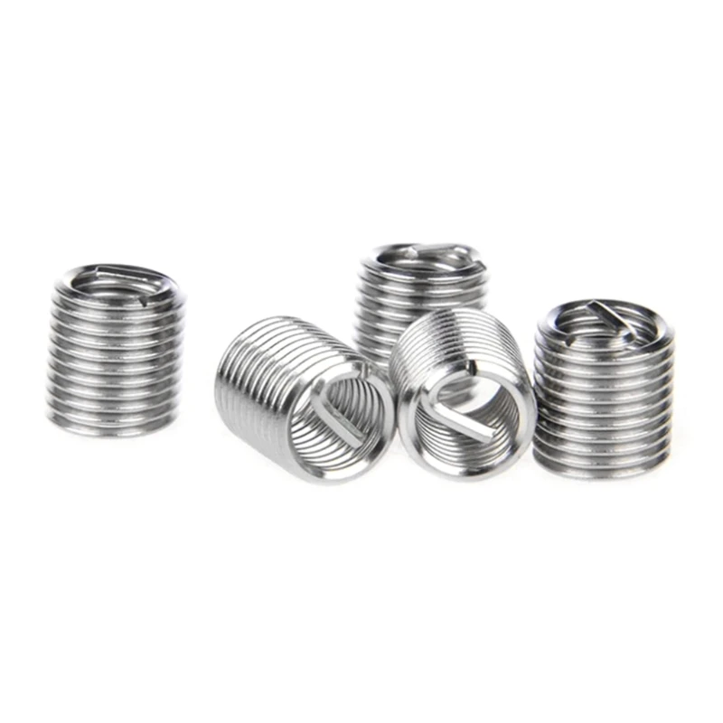 

150pcs Stainless Steel for Helicoil Thread Repair Insert Kit M3 M4 M5 M6 M8 Nut Kit Crew Sleeve Set Replacement Drop Shipping