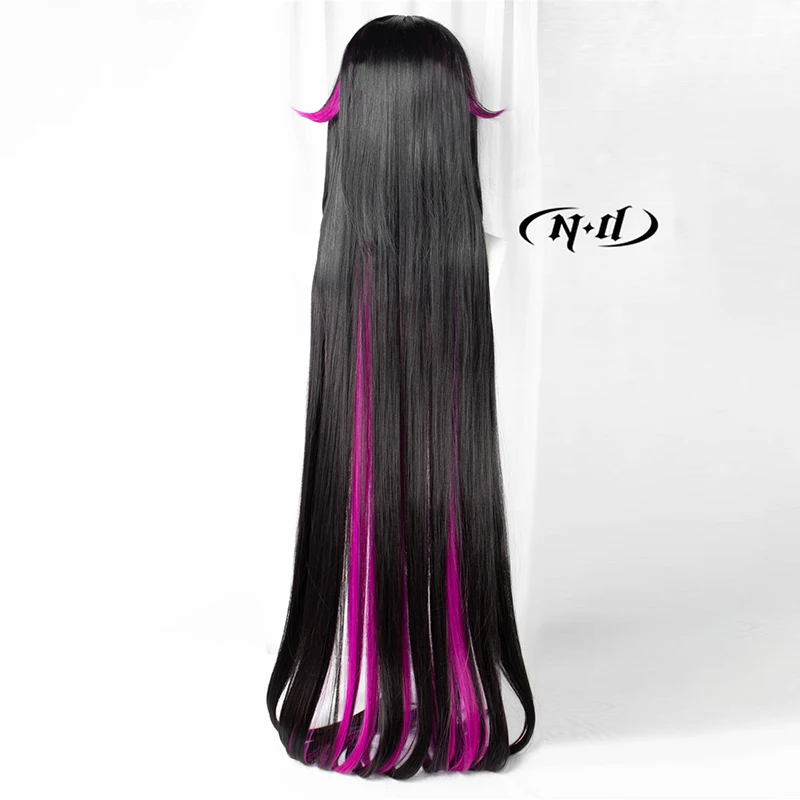 ND Columbina 코스프레 가발 Genshin Impact Damselette 코스프레 헤어 가발 Comic Con Coser 의상 테마 파티 내열성