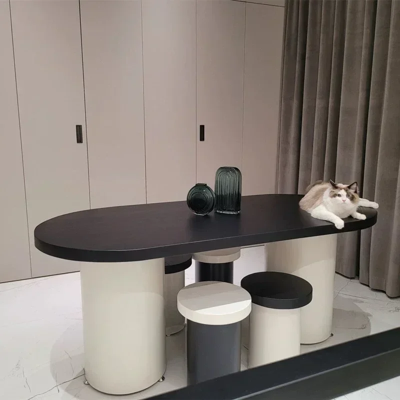 Computer Reception Desk Standing Conference Executive Height Nail Desk Work Modern Escritorio Para Compuradora Office Furniture