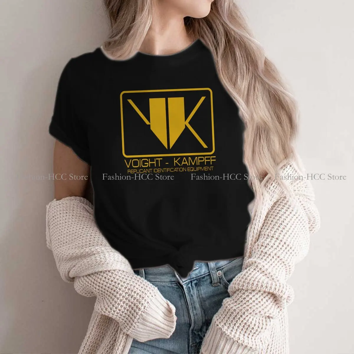 Blade Runner 2049 K Film Polyester TShirt for Women Voight Kampff Equipment Basic Casual Tee T Shirt High Quality Trendy