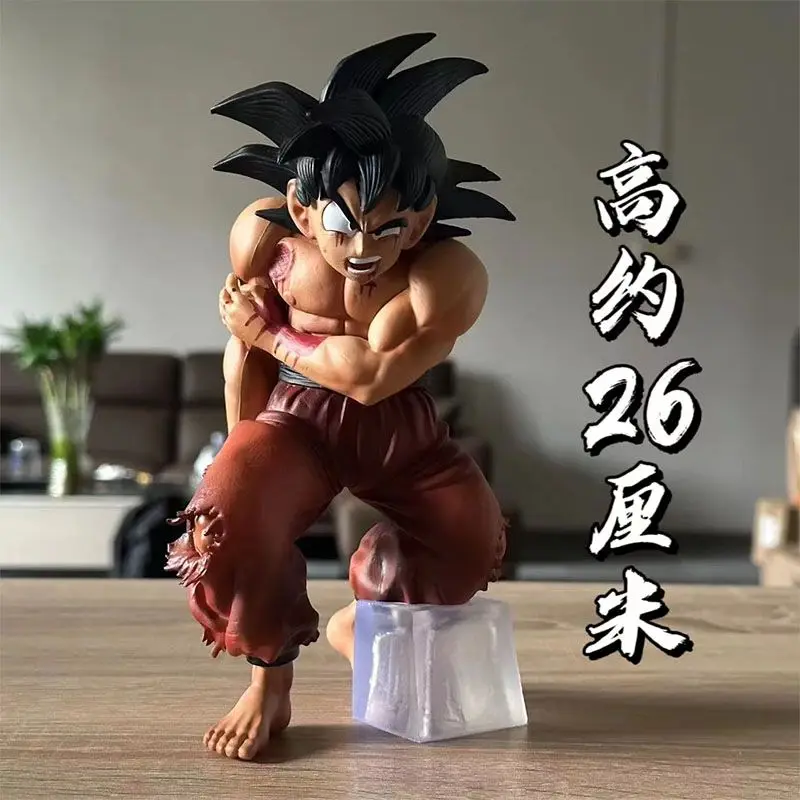 Bandai Dragon Ball Action Figures Son Goku Il mondo Associazione di arti marziali Modelli di statue Ornamenti Anime Merchandise Regali