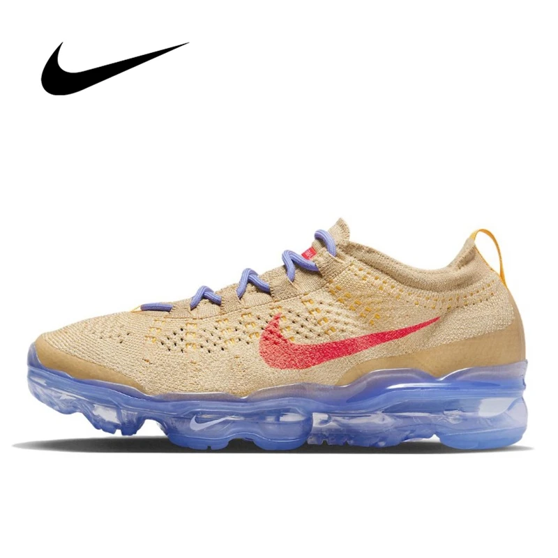 Nike vapormax 2023 flyknit running shoes for men woman breathable comfortable outdoor air max sports sneakers