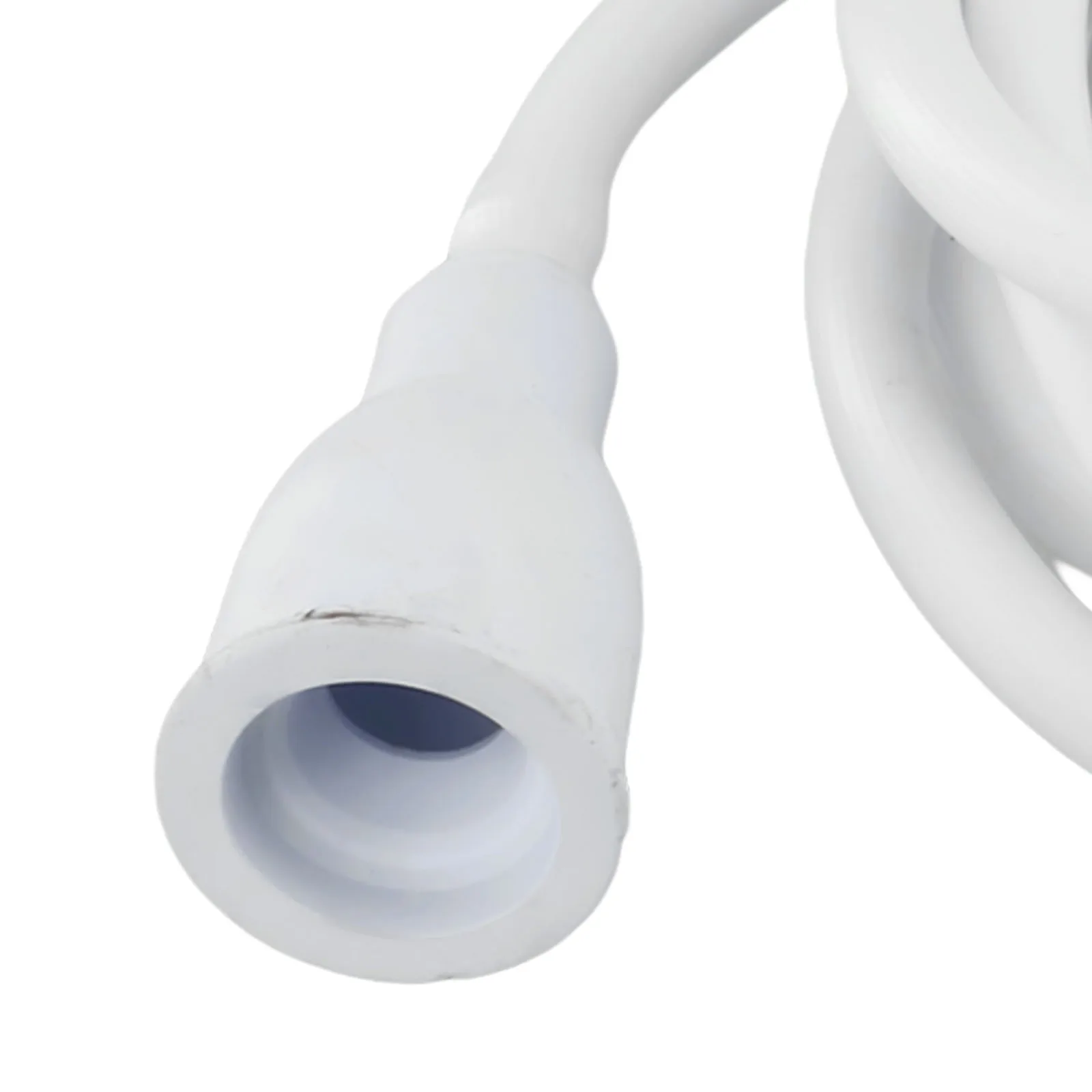 Shower Shower Hose Tap White Attachment Bath For Single Tap Spray Hose Mixer Push On Rubber Brand New Practical