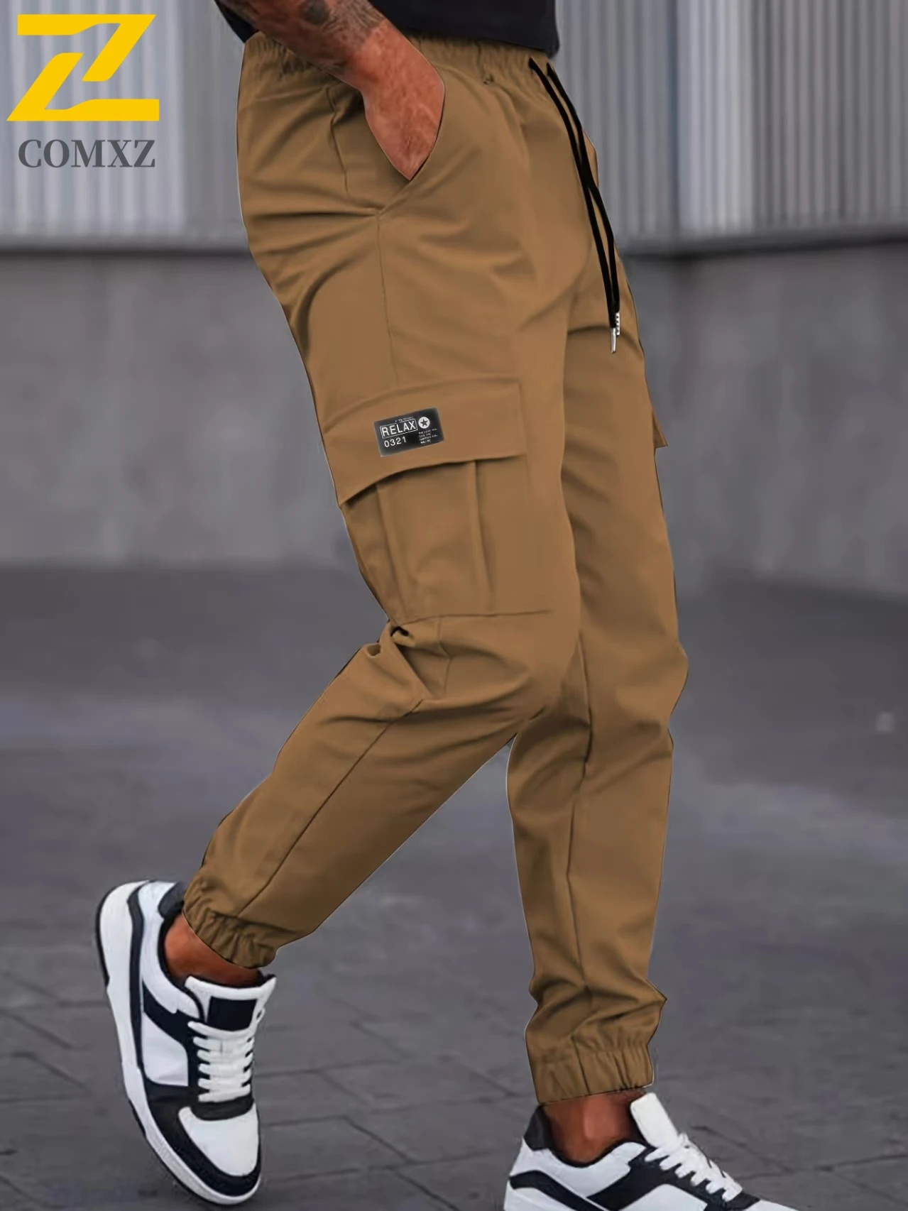 trekking Mens Workwear Pants 2025 New Durable Casual Trousers Construction Work Summer Wear Resistant Multi Pocket Cargo Pants
