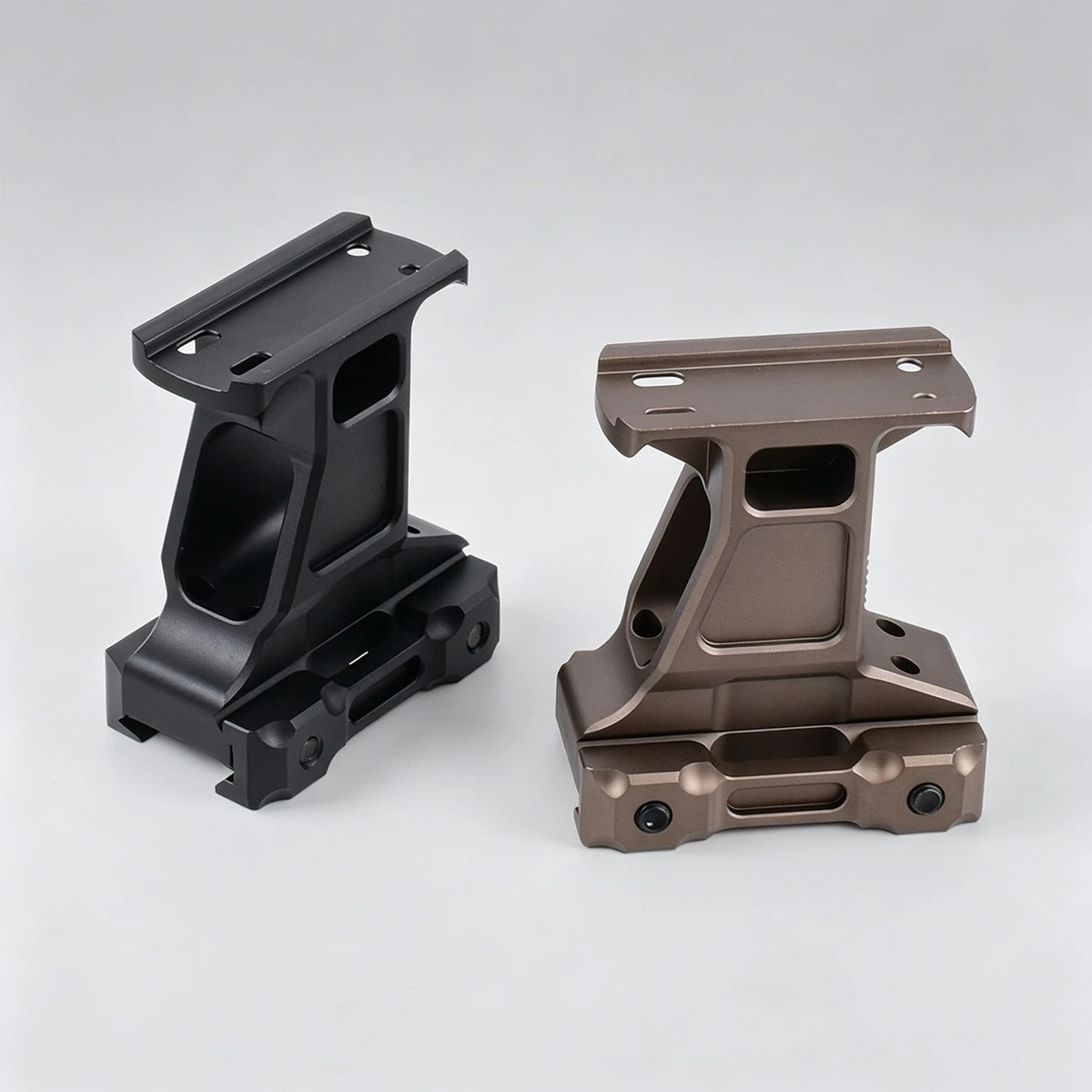 Tactical Unity Fast Mount 2.91" H**ra Mount Metal Red Dot Sight Scope Unity Mount T001 T002 Optical Height Riser Elevated Base view 5
