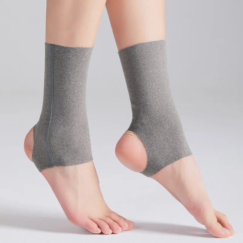 Ronde Thin Ankle Support Sleeve for Men and Women, Warm Socks for Ankles, Neck, and Joints, Cold-Proof Seamless Calf Protector
