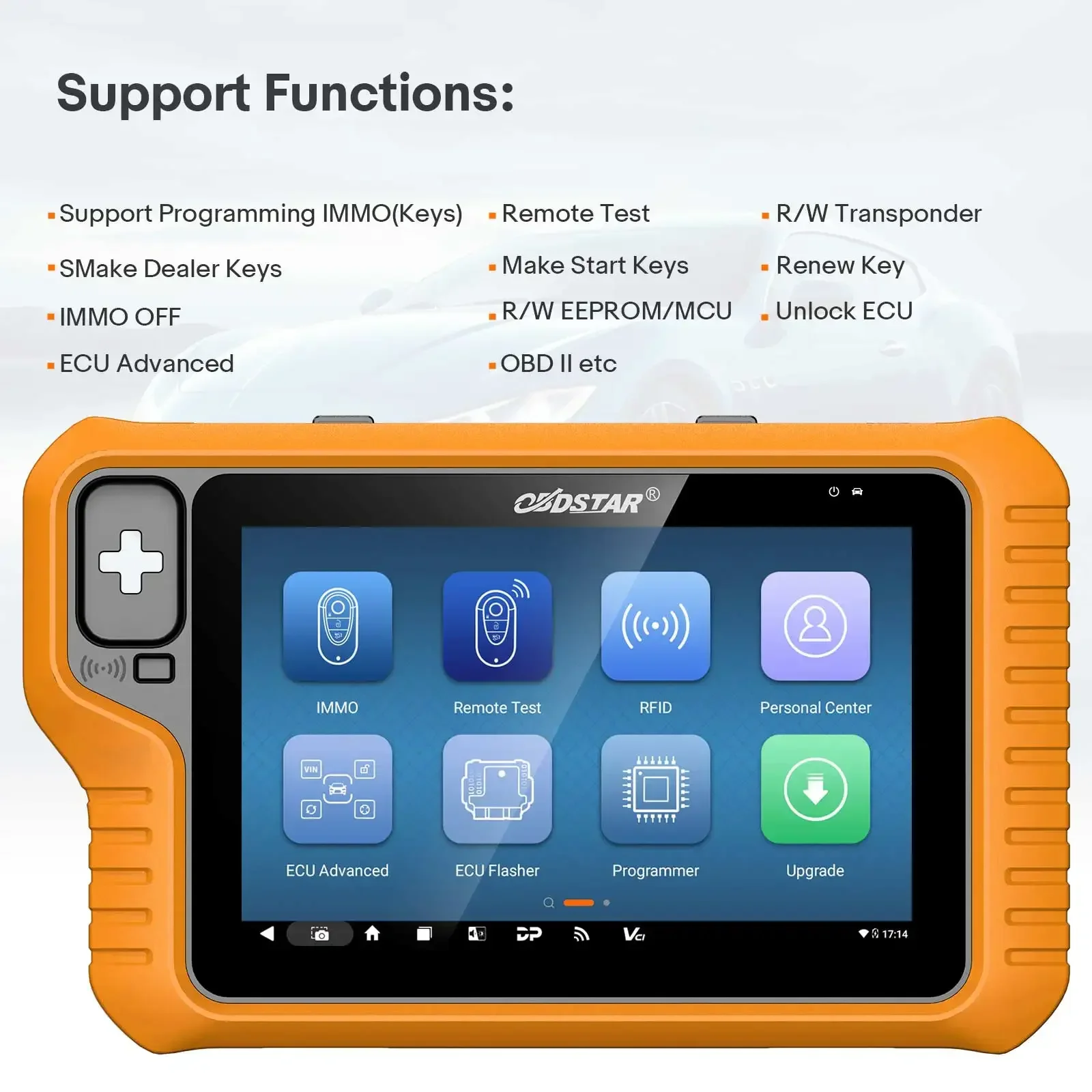 2024 OBDSTAR X300 Classic G3 Key Programmer for Car/ HD/ E-Car/ Motorcycles/ Jet Ski with Key Sim / Motorcycle Kits