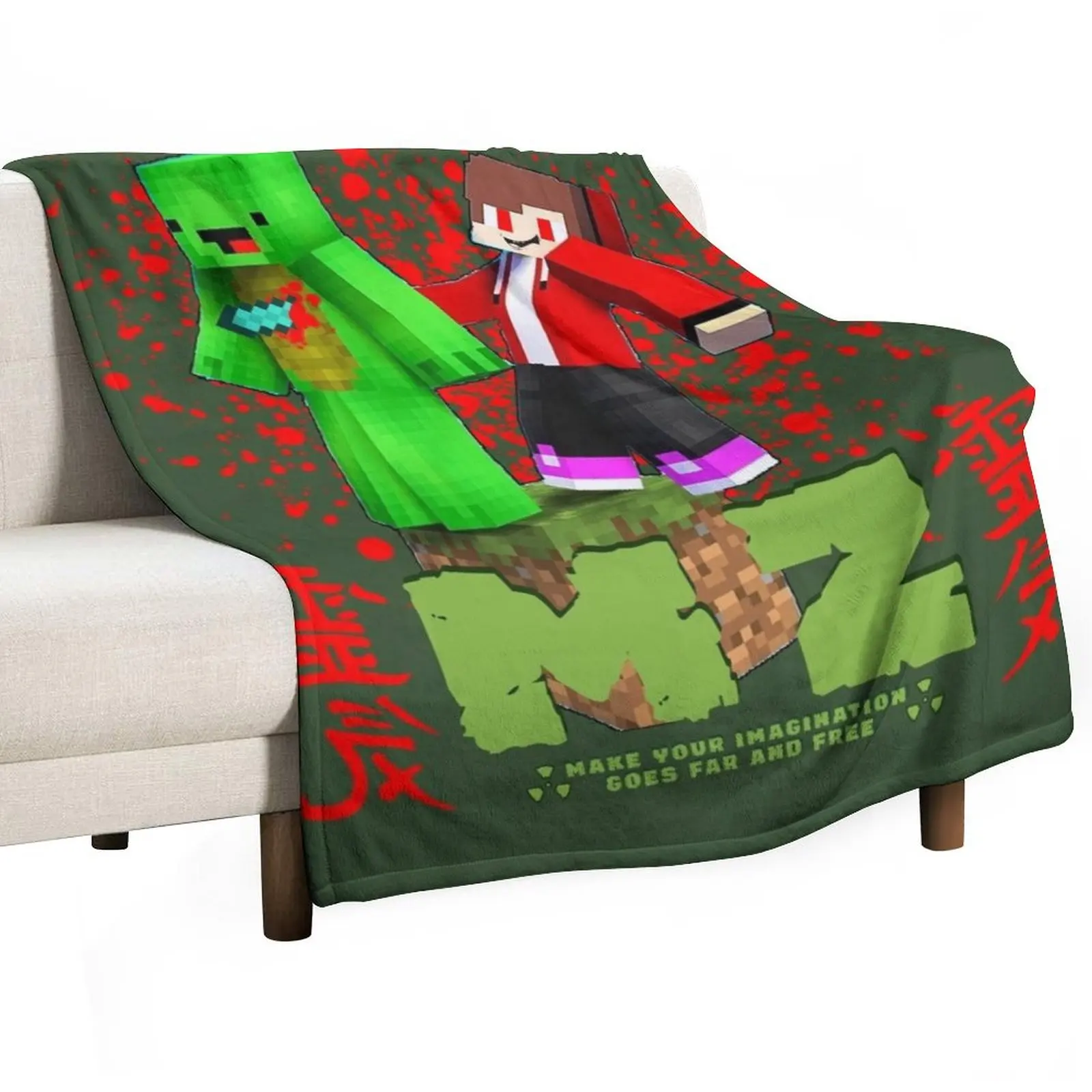 

JJ's Maizen And Mikey Throw Blanket Bed linens Sofas Blankets