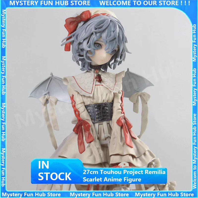 

Аниме-фигурка Ремилии Скарлет из Touhou Project, 27 см, с короткими волосами, коллекционная модель, украшение для рабочего стола, игрушка, подарок