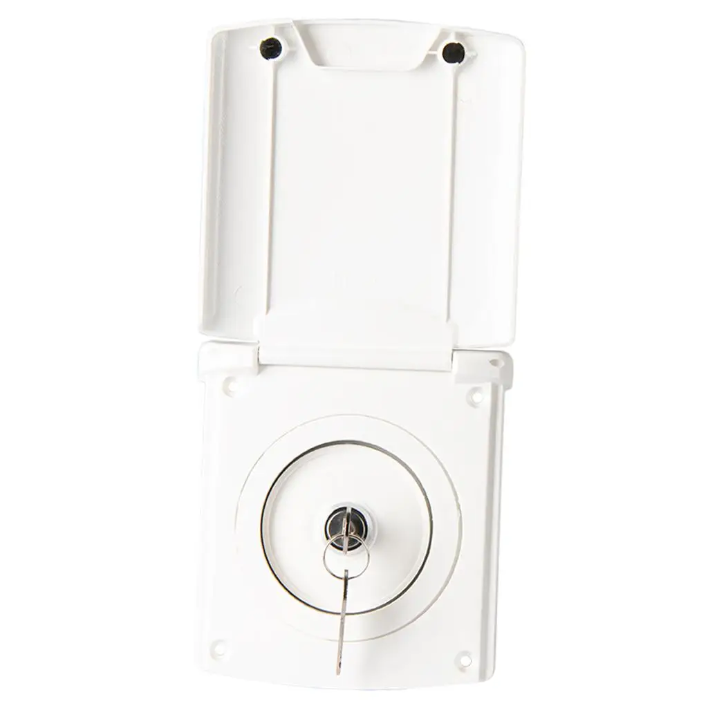 

ABS Plastic Filters Housing Gravity Fresh Water Inlet Lockable Hatch for Carver Crystal