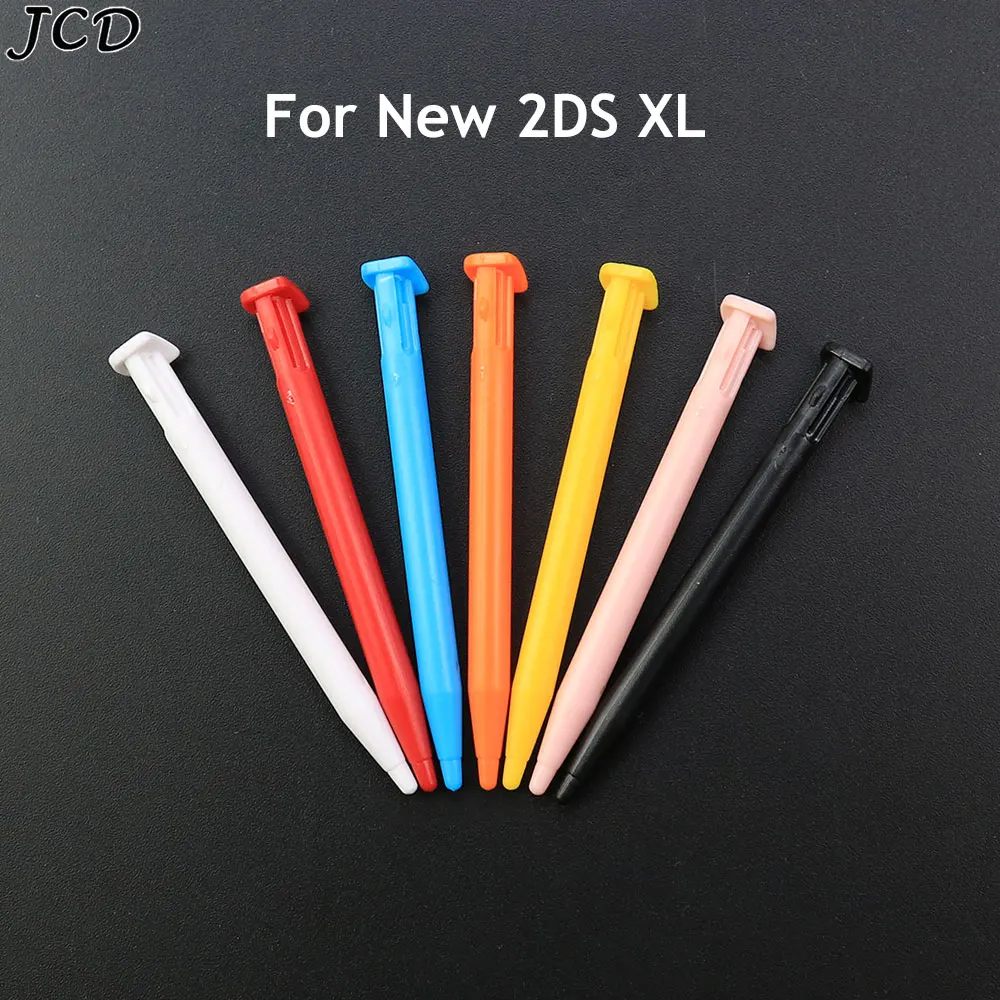 JCD 7 Farben Kunststoff Touchscreen Für Neue 2DS XL LL Neue 2DSXL 2DSLL Stylus Stift Gaming Zubehör