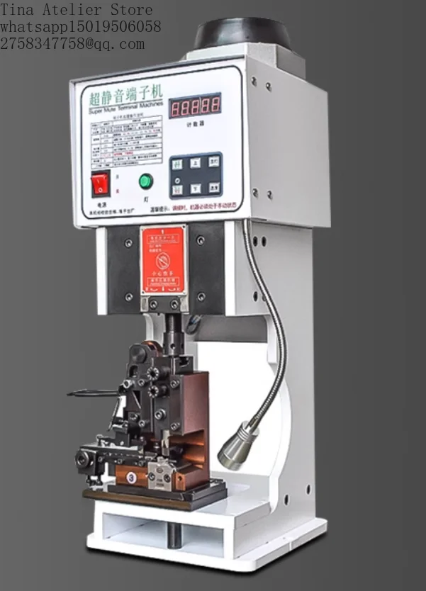 XFX 1.5T Electric Dual-Head Semi-Automatic 220V 50/60Hz Crimping Stripping Wire Feeding Extruding Cable Machinery