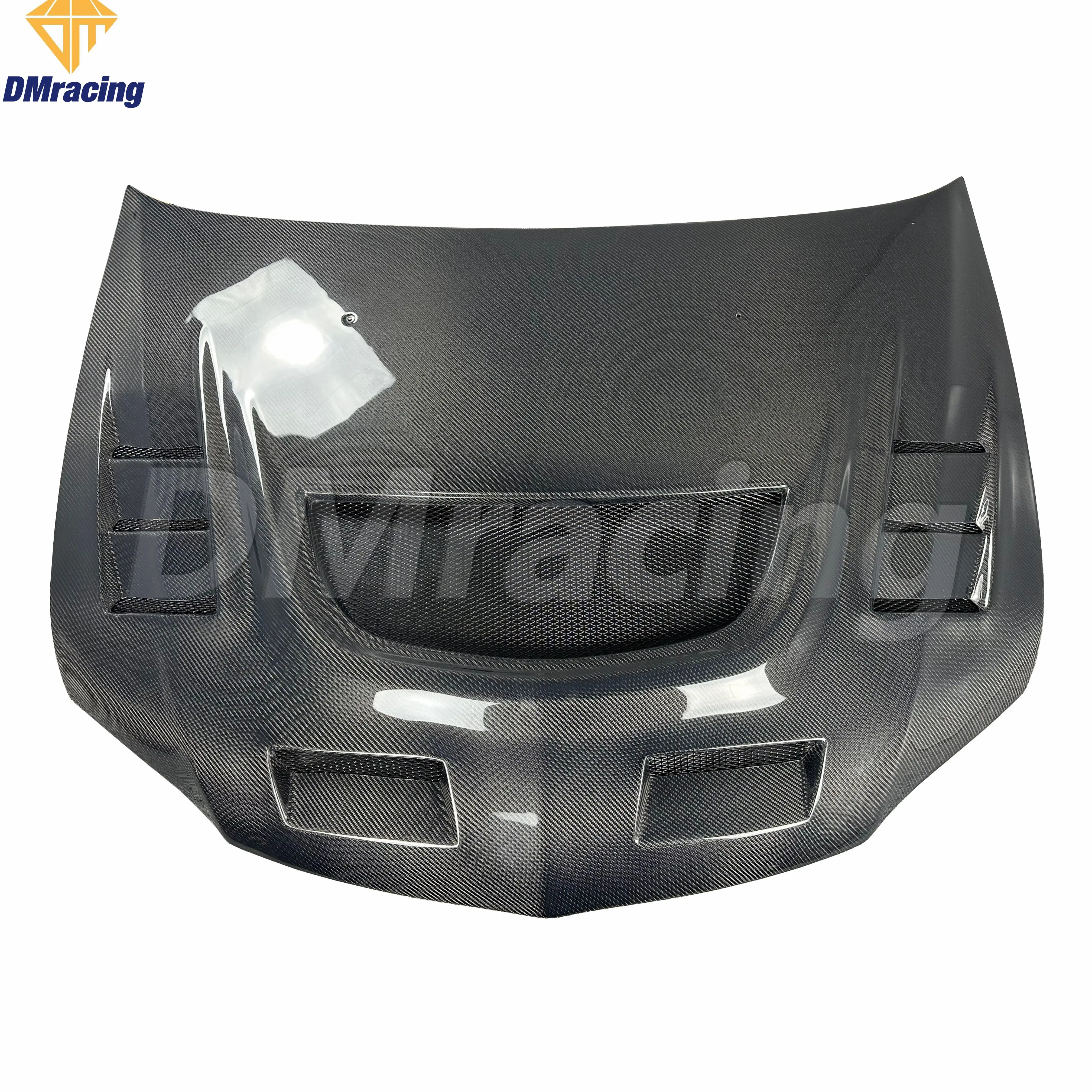 Capot en fibre de carbone style DM Vent pour Mitsubishi Lancer Evolution EVO 7 8 9 2001-2007