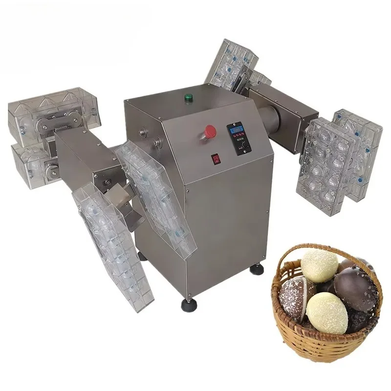 Shop Use Chocolate Egg Hollow Rotating Machine Chocolate Swinging Machine Chocolate Making Machine