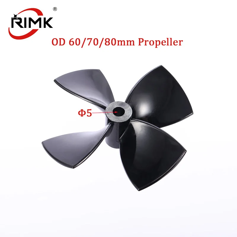 

RC Boat CW/ CCW 3 Blades Plastic High Speed Screw High Toughness Paddle 5mm Prop RC Boat Propeller for 5mm Prop shaft