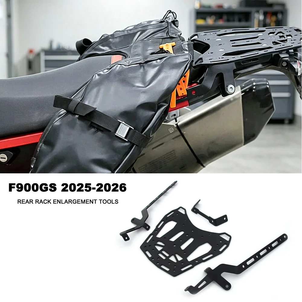 For BMW F900GS 2025 2026 Accessories Rear Rack Enlargement Tools F 900gs F900 GS New Motorcycle Top Rack Rear Rack