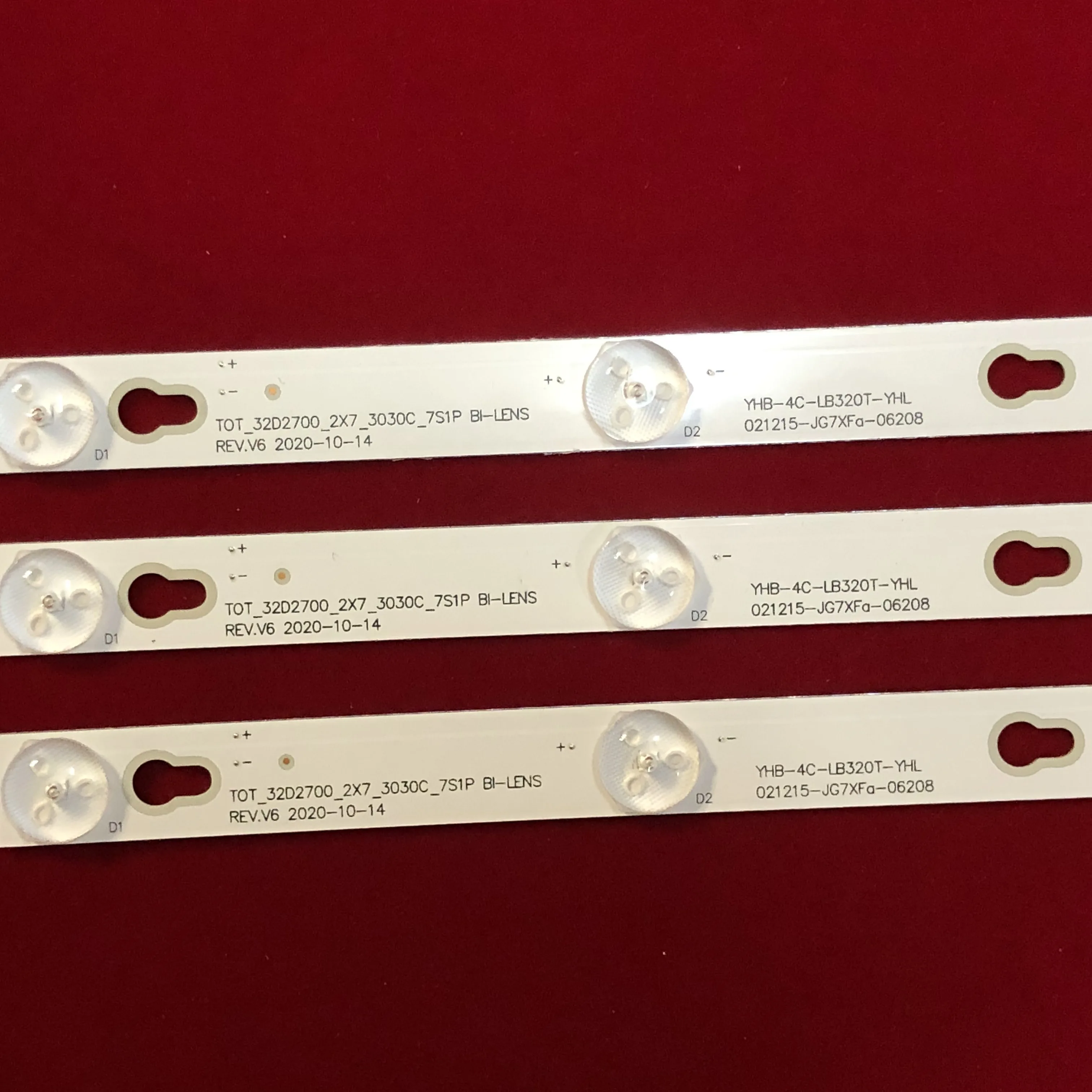 LED de retroiluminación, accesorio para 32D2700 32HA3204 32S3750 32S3800 L32E181 L32F1680B L32F3301B L32F3303B LED32D2700 LED32D2710 32HR330M07A2 V2