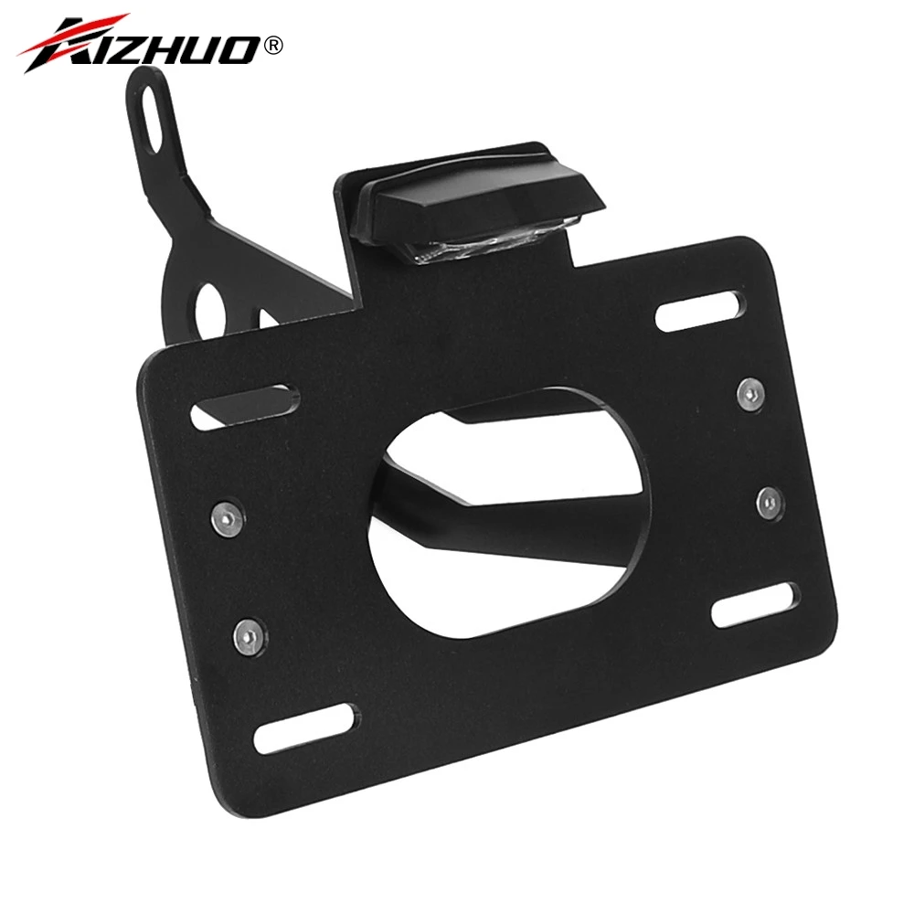 

For Yamaha XV1100 Virago XV535 XV 1100 Motorcycle Rear Side License Plate Mount Holder Frame Tail Tidy Fender Eliminator