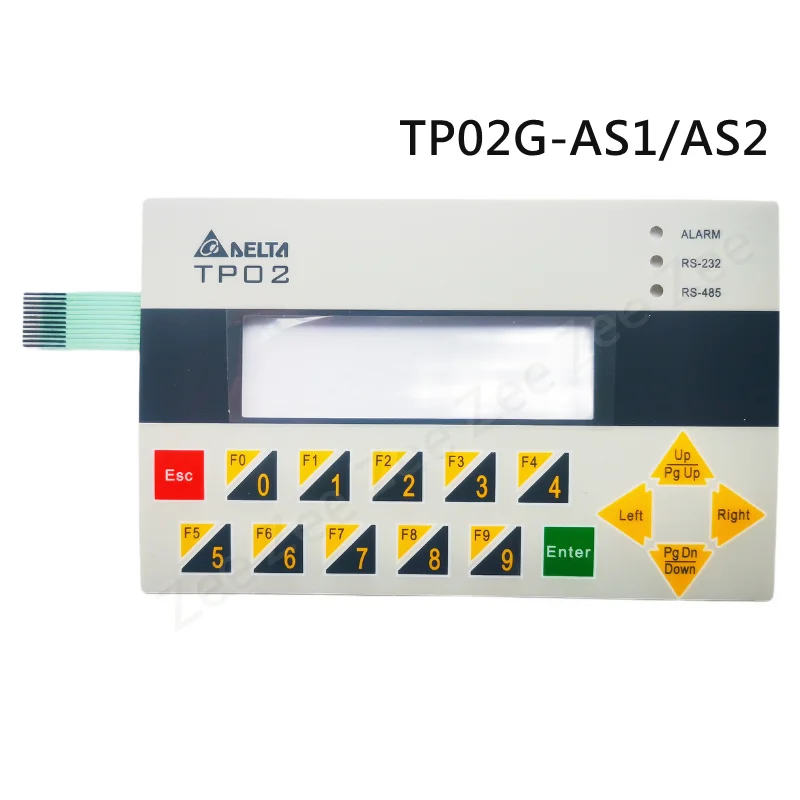 

New key film for TP02G-AS1/AS2