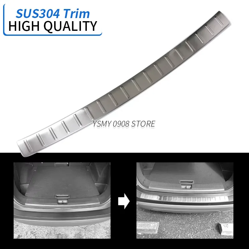 1 PCS Auto Rear Bumper Cover Lip Protector Bar Trim Body Kit Upgrade Type Car Accessories Cover for Nissan X-Trail 7/2022~