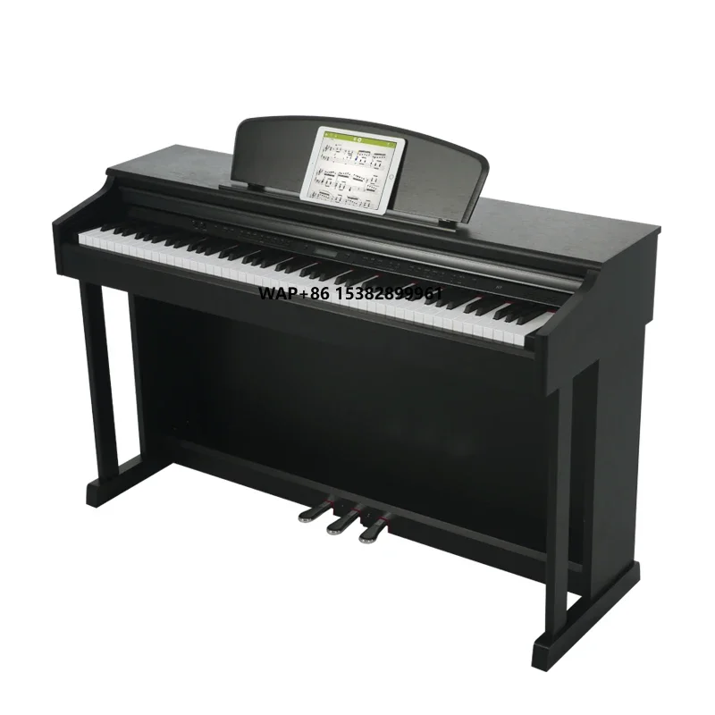 

Professional 88-Key Digital Piano Graded Hammer Action Keyboard 147 Selectable Voices String Resonance High Quality Music