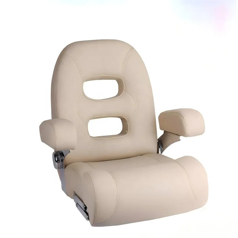 

Marine RV Reversible Folding Luxury Seat Chair Captain Bucket Single Seat Sport Flip up