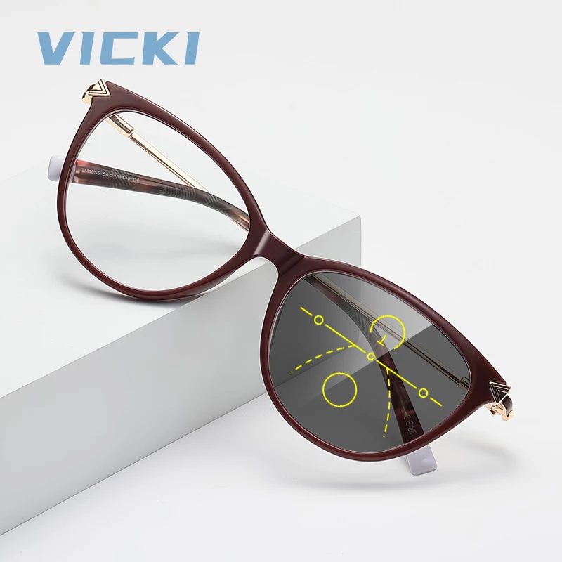 Vicki Oval Cat-Eye … - image