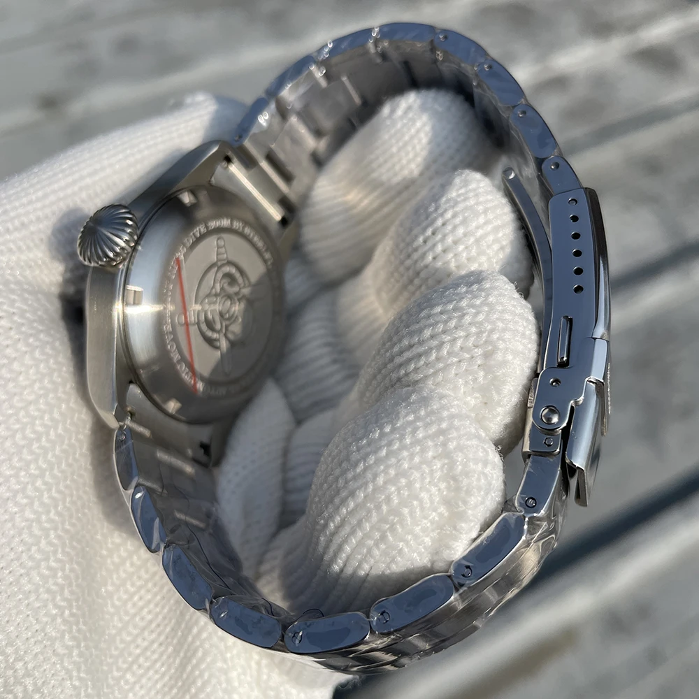 STEELFLIER Official SF750A Luxury Auto Mechanical Wristwatch NH35 Movement Sapphire Crystal 20Bar Waterproof Luminous Dive Watch