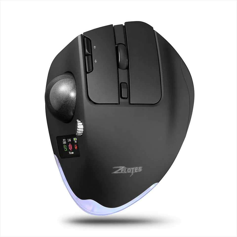 ZELOTES F-33pro トラックボールマウス トリモード ワイヤレス