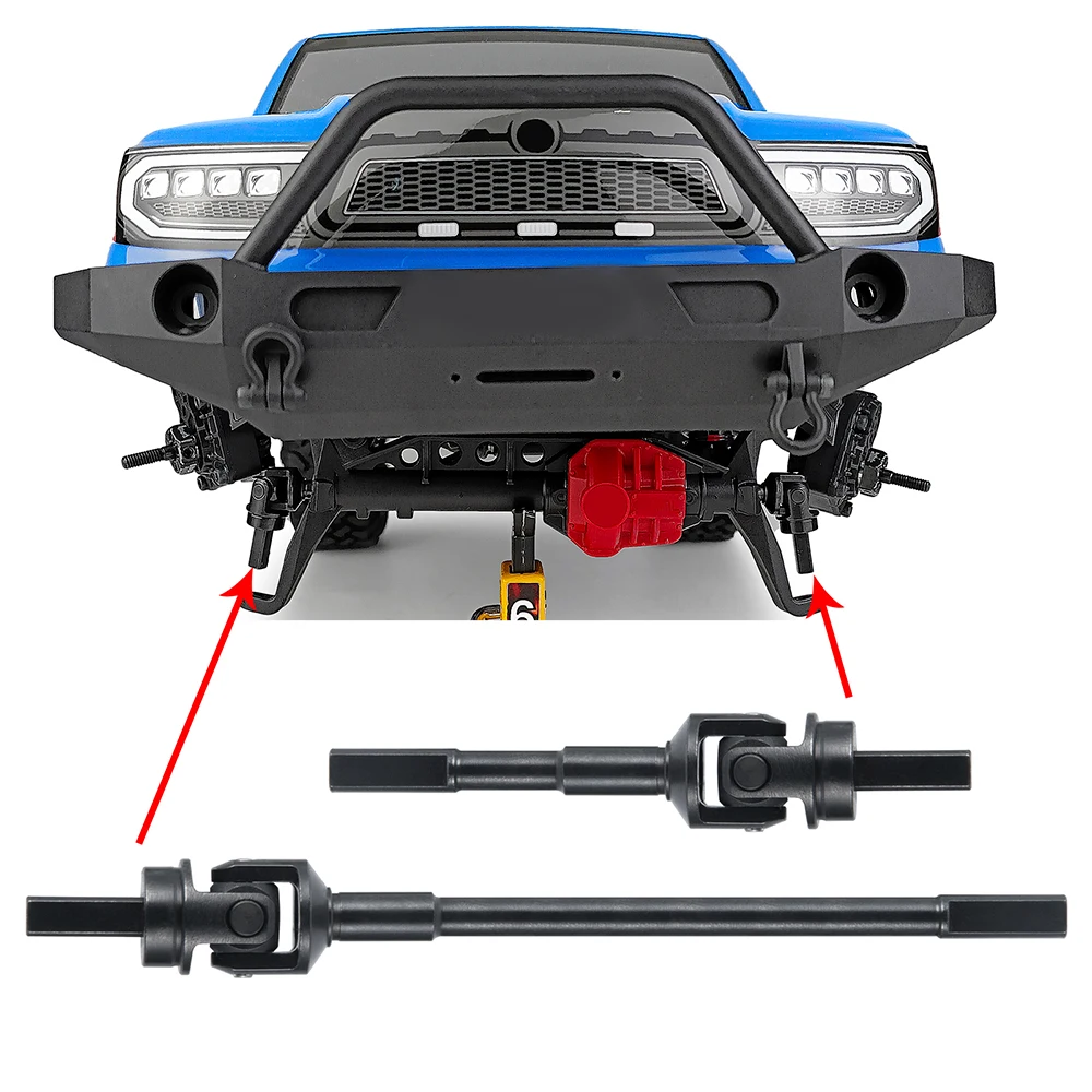 YEAHRUN Anteriore Asse Posteriore CVD Albero di Trasmissione Dogbone per 1/10 RC Crawler Auto Axial SCX10 III AXI03006 AXI03007 Jeep Gladiator Parti