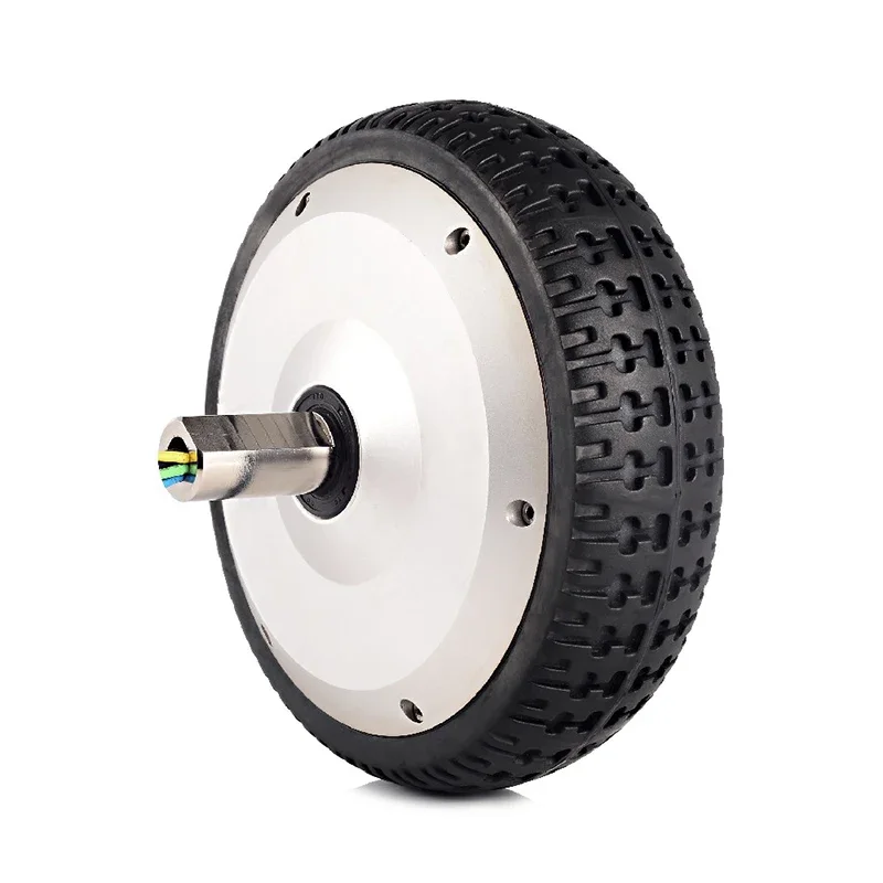 max loading 100kg  AGV AMR use 6.5 inch  12V hub wheel brushless motor