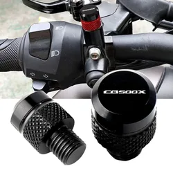 For HONDA CB500X CB 500X CB500 F/R 2013-2020 All Years Universal Motorcycle aluminum mirror hole plug screw bolt